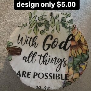 Inspirational Wall Decor with Green and Yellow Accents
